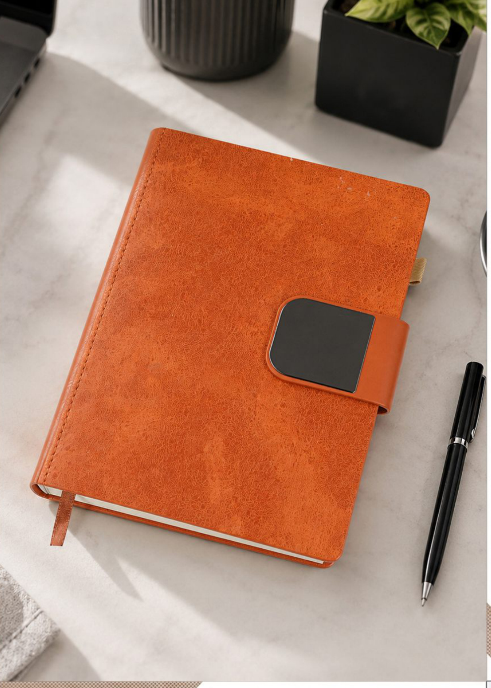 V-715 Signature Stitched Edge Corporate Journal
